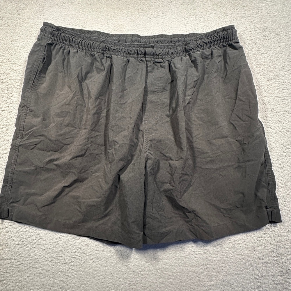 Chubbies Shorts Mens 2XL Gray‎ 5.5" Inseam Elastic Waist Athletic Gym Sporty